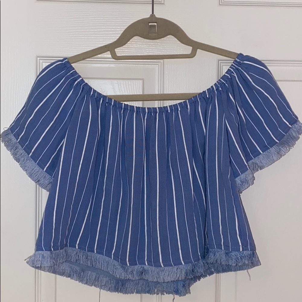 Off the shoulder top from Lily Rain